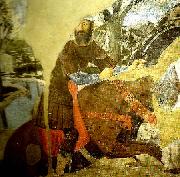 Piero della Francesca the legend of the true cross, detail oil painting on canvas